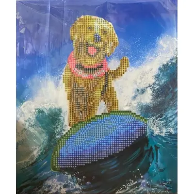 Diamond Painting Dog