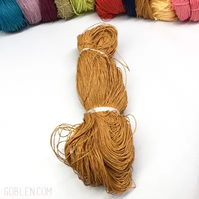 Paper Yarn, Bag Knitting Yarn, Beige 1