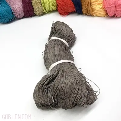Paper Yarn, Bag Knitting Yarn, Dark Grey