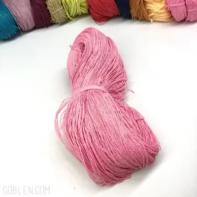 Paper Yarn, Bag Knitting Yarn, Pink