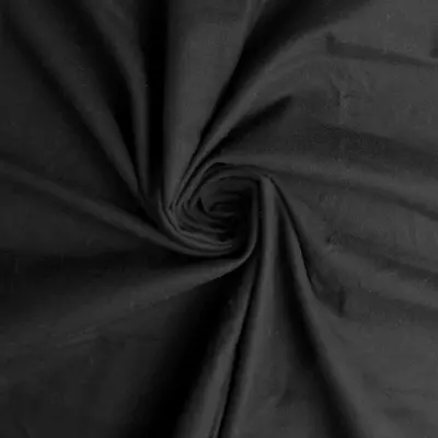 Flannel fabric, 240 cm wide cotton baby fabric, Black