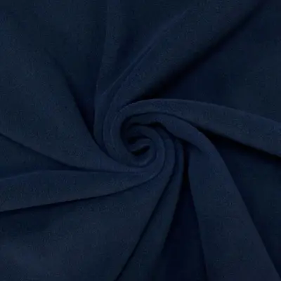 Fleece Fabric, 180cm Width, Dark Navy Blue