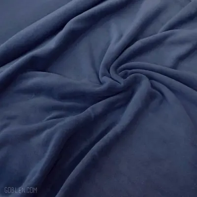 Fleece Fabric, 180cm Width, Navy Blue