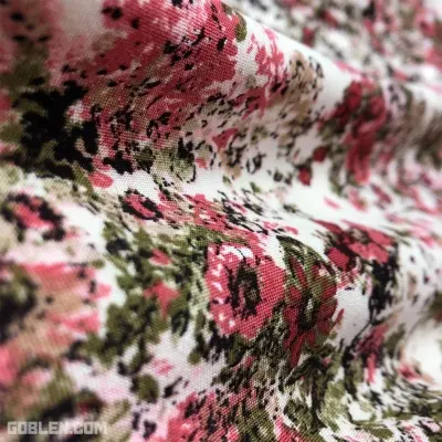 Dress Fabric, Viscose-11365, Pink 145cm Width