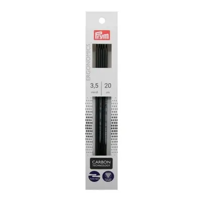 Prym Double-pointed Knitting Needles 20cm, 3.5mm 194223