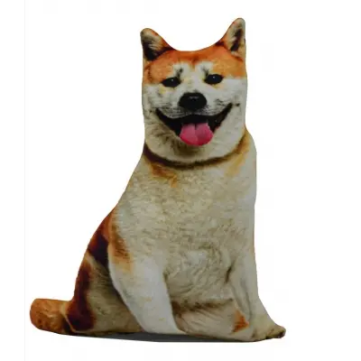Three-dimensional Dog Pattern Decorative Pillow, Gift, Travel Pillow GT-Kpk-01