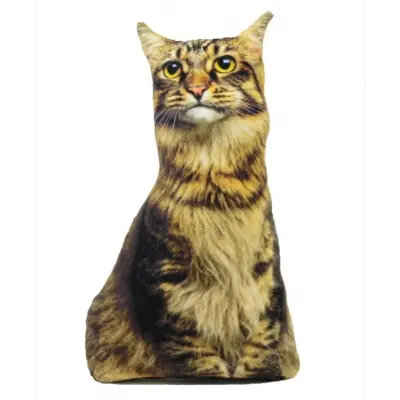 Three-dimensional Cat Pattern Decorative Pillow, Gift, Travel Pillow 02