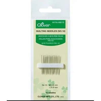 CLOVER QUILTING NEEDLES 468-10