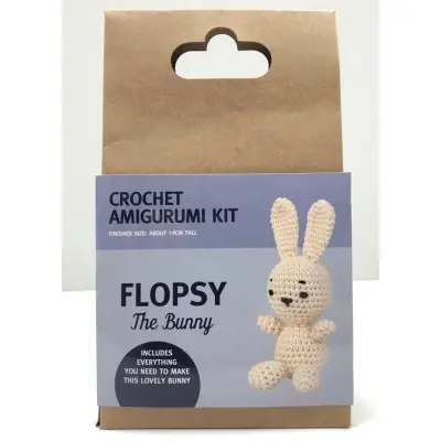 Amigurumi Kiti, KH-Flobsy The Bunny Amigurumi Oyuncak MAK03
