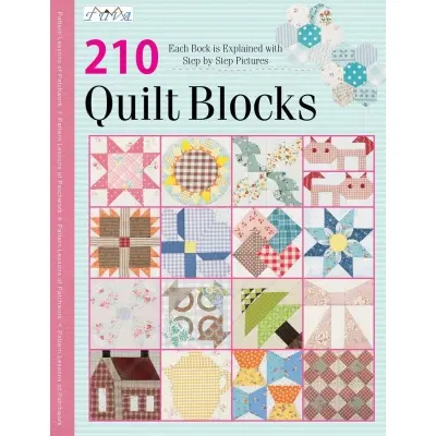 210 Traditional Quilt Blocks Patchwork Kitabı