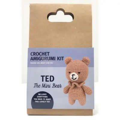 Amigurumi Kiti, KH-Ted The Mini Bear Amigurumi Oyuncak MAK06