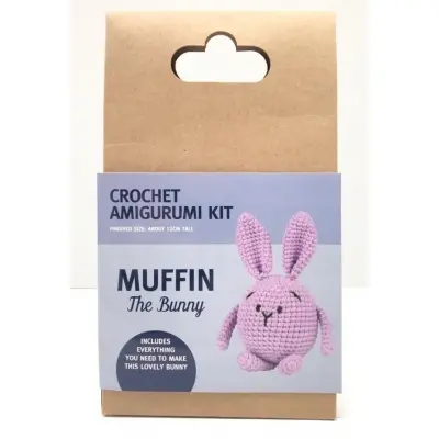 Amigurumi Kiti, KH-Muffin The Bunny Amigurumi Oyuncak MAK08