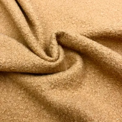 Buklet Kumaş Camel, Elbise, Döşeme ve Çanta için 150cm eninde