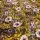 Özel Tasarım Pamuk Kumaş, Perde, Elbise, Koltuk İçin, Sarı zemin üzerine Çiçek desenli