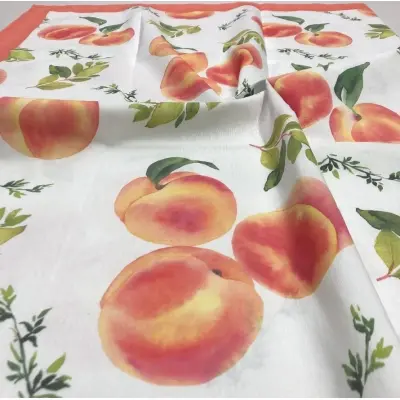 Peach Pamuk Masa Örtüsü 140x170 cm