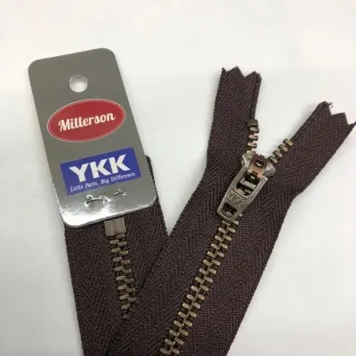 YKK Metal Kot Pantolon Fermuarı, 18cm - Renk: 570