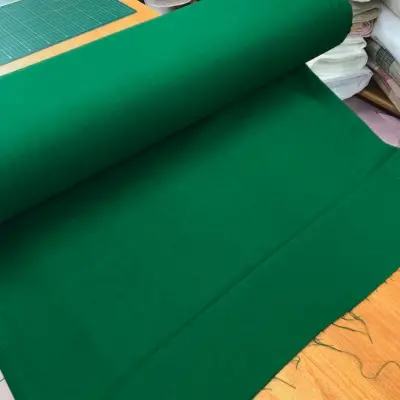 Duck Kumaş, Küçükçalık Premier, Düz Çam Yeşili Renk, 180cm En