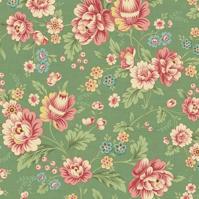 MAKOWER-UK Patchwork Fabric 9767-G