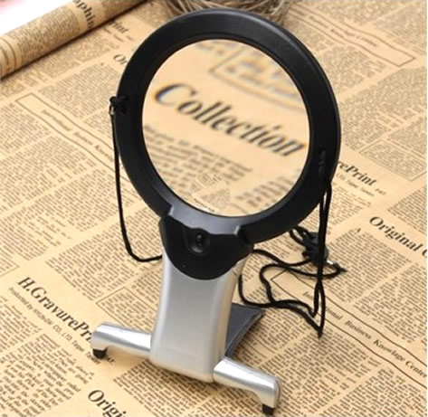 ışıklı büyüteç, askılı büyüteç, nakış büyüteci