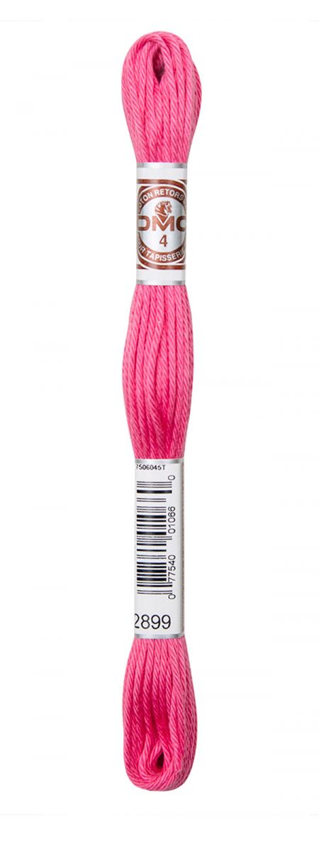 2899 Pink 1 x DMC Soft Cotton Thread 