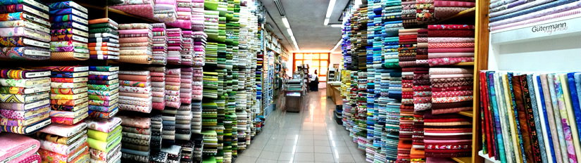 kırkyama, patchwork kumaşları